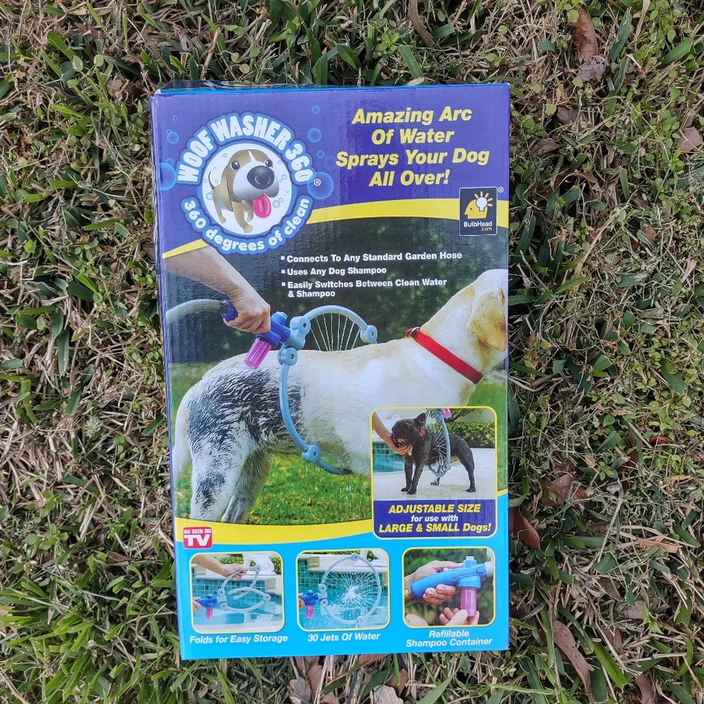 New Woof Washer 360 Dog Washing Station as Seen on TV NEW